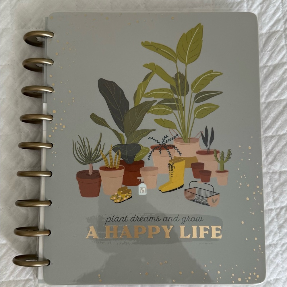 The Happy Planner Plant and Gardening Planner